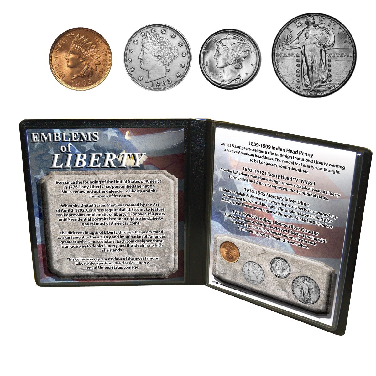 Emblems of Liberty Coin Collection - The Patriotic Mint