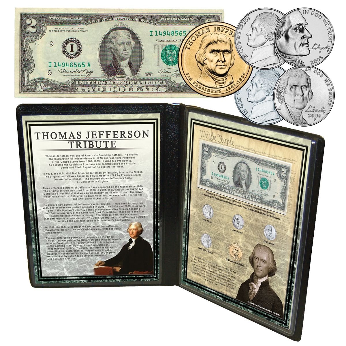 Thomas Jefferson Tribute Collection - The Patriotic Mint