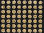 1999-2021 State & National Park Quarter Gold Layered Collection in Wood Display Box