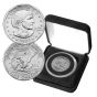 1981 Susan B Anthony Dollar with Sacagawea Dollar