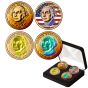 Presidential Dollar Enhanced Type Set