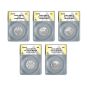 2019-D MS69 PL (ProofLike) National Parks Quarters 5-Coin Set 