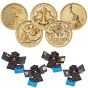 2019 S American Innovation $1 Reverse Proof 4 coin set - OGP/COA (DE,PA,NJ & GA)
