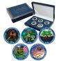 2020 National Park Quarter Sets - Colorized