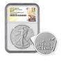 2025 (P)  Silver Eagle With Eagle Privy NGC MS70 - First 50K Issued 