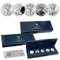 2011 5-Coin Silver American Eagle Set in OGP.