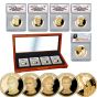 The Presidential Dollar Proof Set ANACS PR70-2010