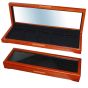4 Slab Coin Box for Certified Graded Coin Wood Display Chest NGC PCGS ANACS ICG