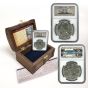 Spanish Colonial Silver 8 Real Genuine NGC (El Cazador) 