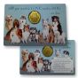 Dog Paw Print Gold Coin - 1/1000 Ounce (Chad)