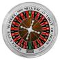 2023 Silver Roulette Wheel Spinning 1.5 oz Coin - Niue
