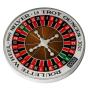 2023 Silver Roulette Wheel Spinning 1.5 oz Coin - Niue