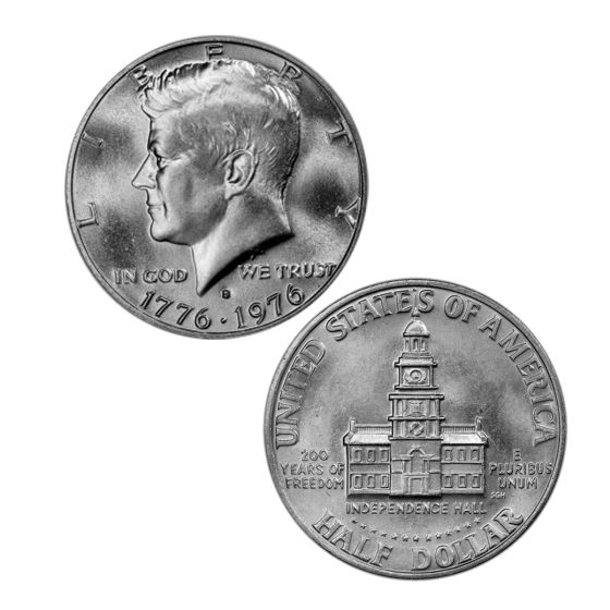 JFK Bicentennial Half Dollar 1