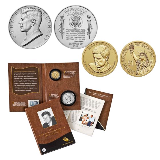 2015 John F Kennedy Coin and Chronicles Set 2