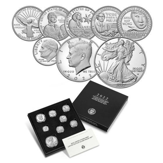 2022 Limited Edition Silver Proof Set 1