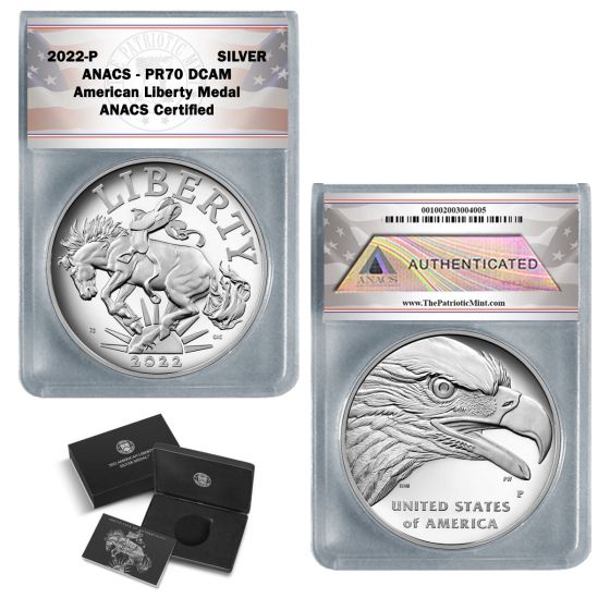 2022-P American Liberty Silver Medal PR70 1