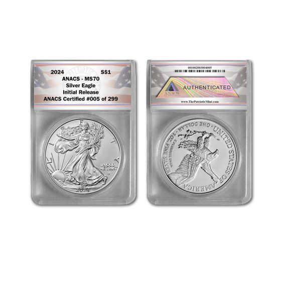 2024 American Silver Eagle MS70 - Initial Release 1