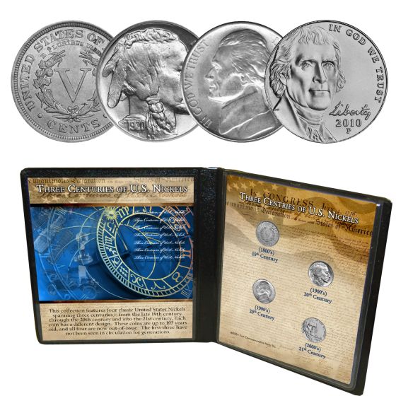 3 Centuries of U.S. Nickels 1