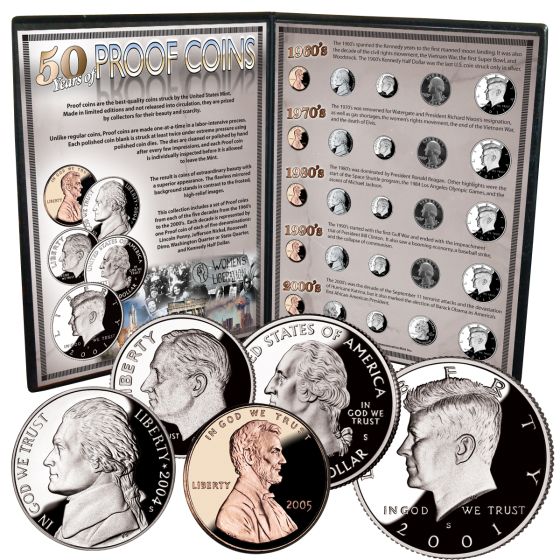 50 Years of Proof Coins 1