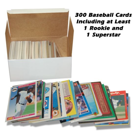300 Baseball Card Starter Collection 1