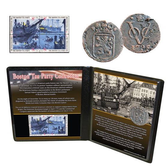 Boston Tea Party Coin and Stamp Collection 1