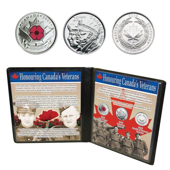 Honoring Canada's Veterans Quarter Collection 1