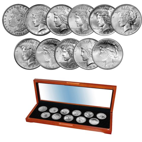 Complete Peace Dollar Year Collection (1921-1935) 1