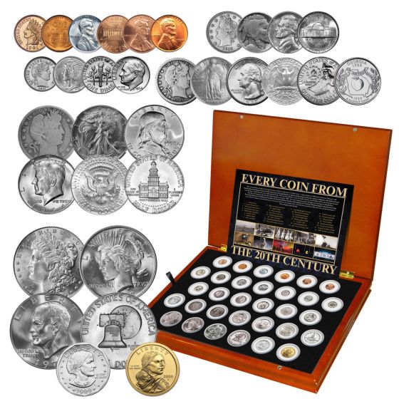 20th Century Complete Circulating Coin Collection 1