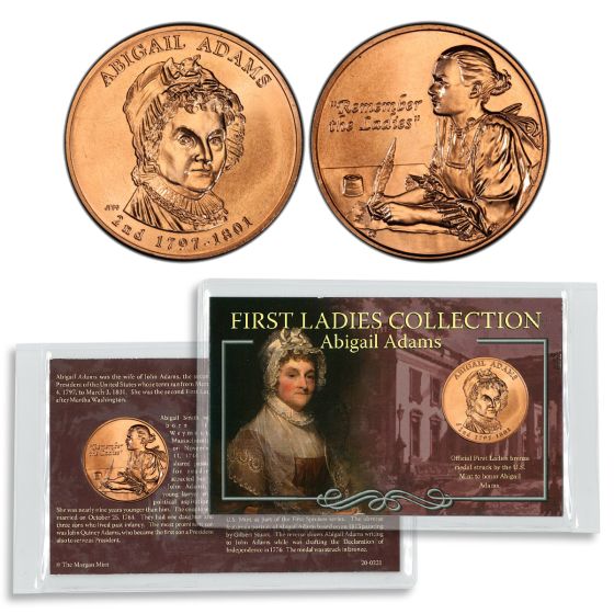 First Ladies Medal Collection - Abigail Adams 1