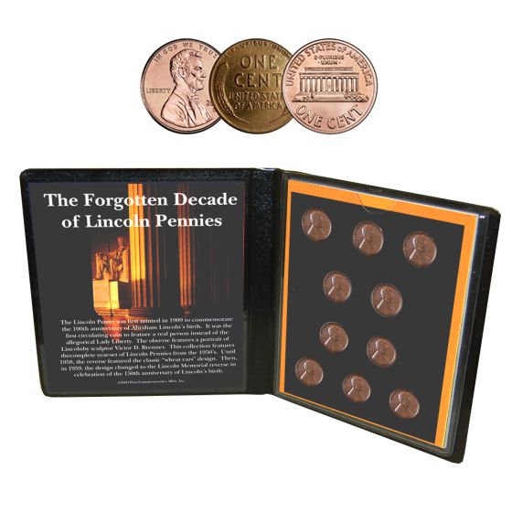 The Forgotten Decade of Lincoln Pennies 1