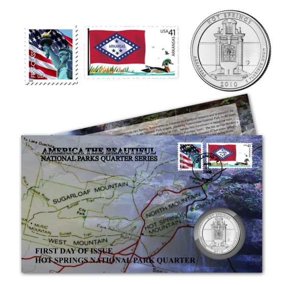 Hot Springs National Park First Day Cover 1