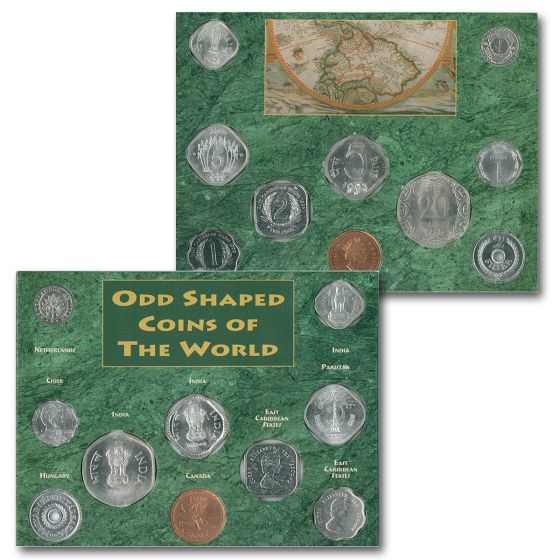 Odd Shaped Coins of the World  1