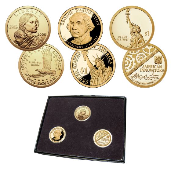 America’s First Golden Proof Dollars 1