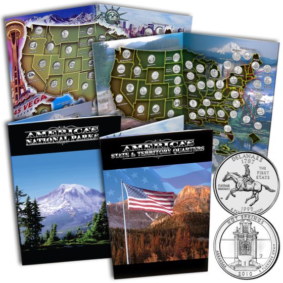 State & Park Uncirculated Quarter Collection (1999-2021) 1