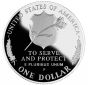 Law Enforcement Officers Memorial Silver Dollar