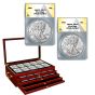 American Silver Eagle MS70 Complete 36 Coin Set (1986-2021)