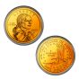 2000 Sacagawea Dollar 24k Gold Plated