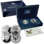 2012-S 2-Coin Silver American Eagle Proof Set