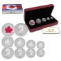 2015 Canada Silver Maple Leaf Fractional Coin Set