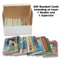 300 Baseball Card Starter Collection