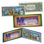 $1 Bill Colorized Christmas Bank Note