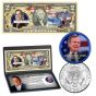 George H.W. Bush Colorized Tribute Coin & Currency Collection