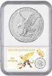 2025 (P)  Silver Eagle With Eagle Privy NGC MS70 - First 50K Issued 