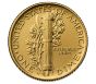 Best of the Mint 1916 Mercury Dime Gold Coin Silver Medal Set MS70 Advanced Release