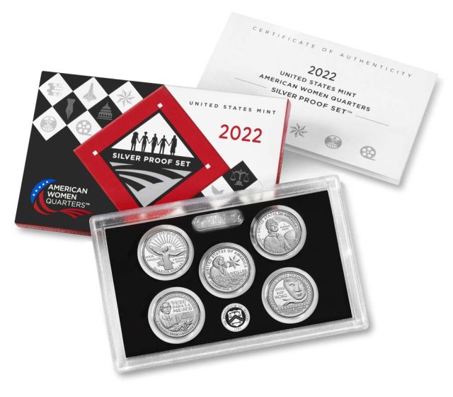 2022 American Women Quarters Silver Proof Set (22WS) 1
