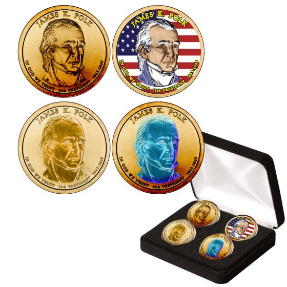 Presidential Dollar Enhanced Type Set-James K. Polk 1