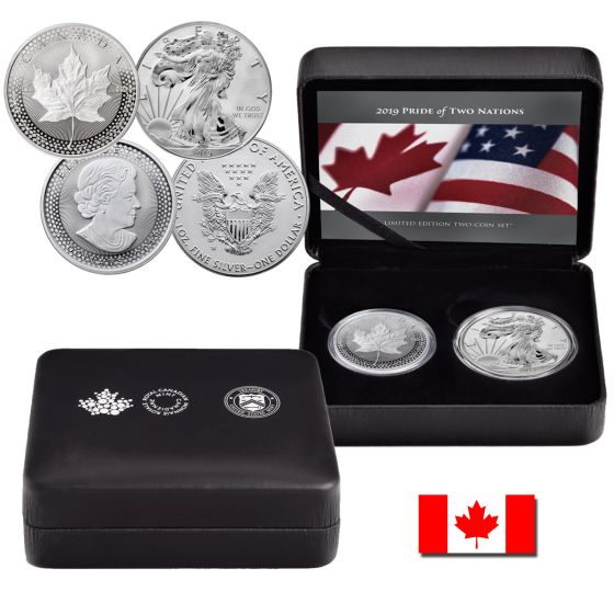 2019 Pride of Two Nations Limited Edition Two-Coin Set (Canada Release) 2