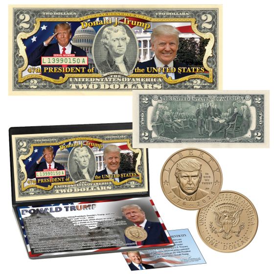 2026 Trump Coin & Currency Collection - 47th President  - Celebrating 250 years of America 1