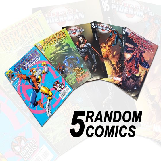 Lot of (5) DIFFERENT Comic Books 1