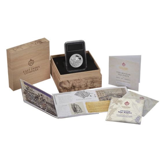 2023 Boston Tea Party 250th Anniversary 1oz Silver Proof Coin 1
